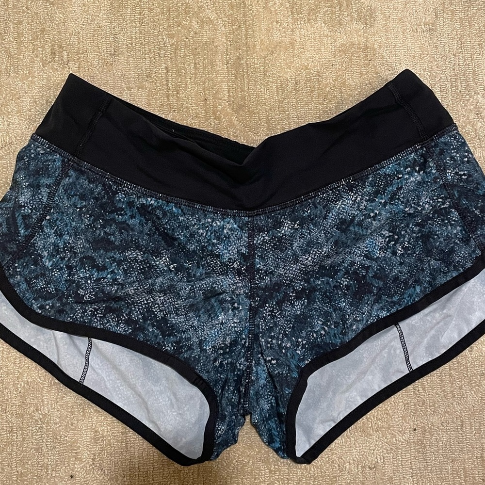 Lululemon speed shorts size 6